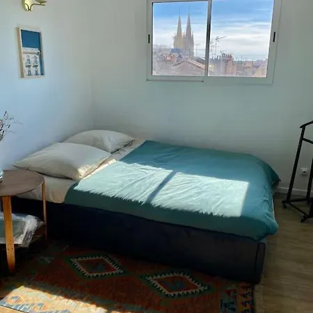 Grand studio avec vue sur notre Dame de la garde Marseille Extérieur photo